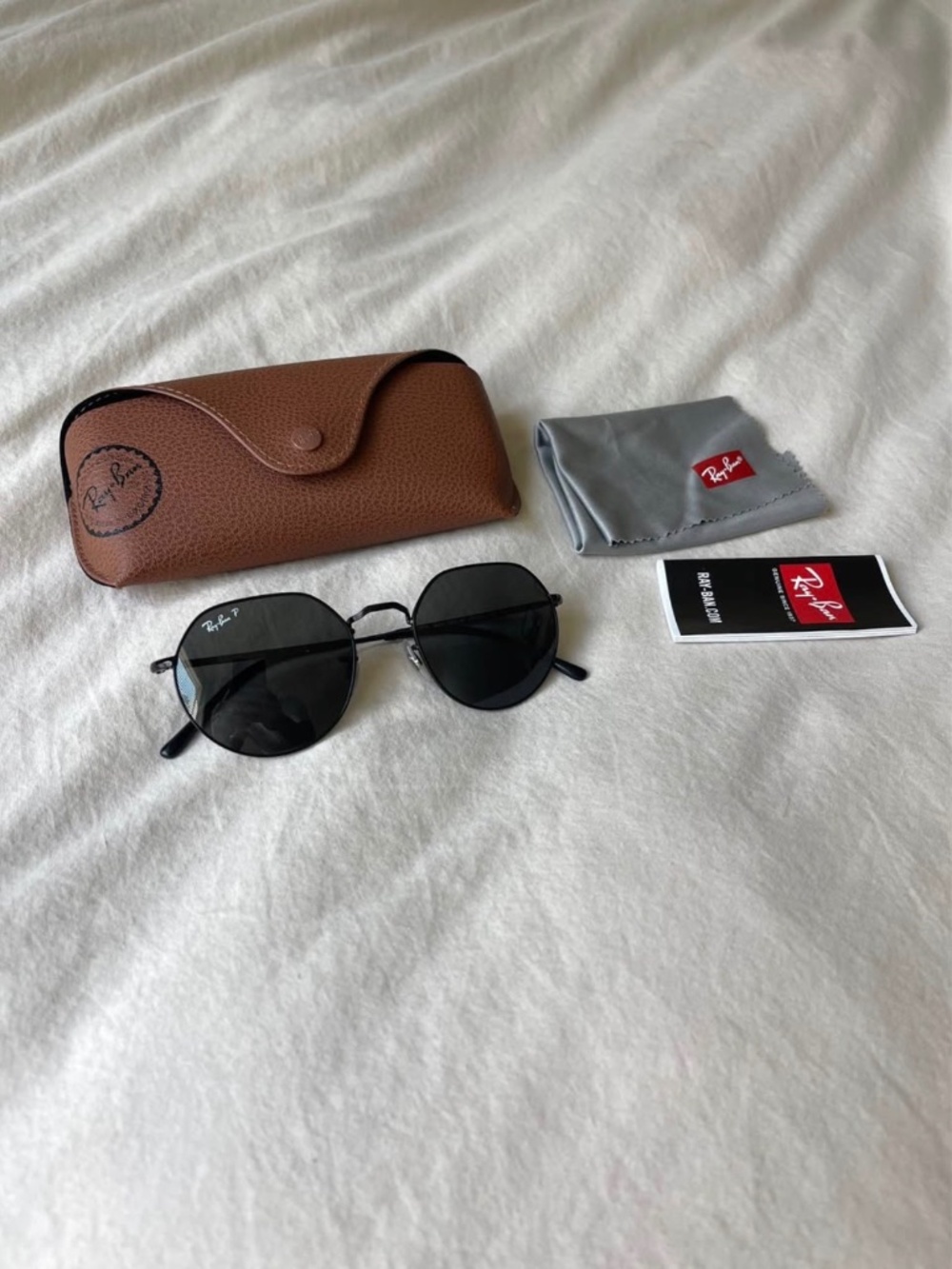Ray-Ban RB3565 002/48 53-20 ack Polarized black Sunglasses